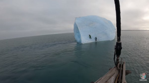 Τρόμος στον Αρκτικό Ωκεανό: Γλίτωσαν από του... πάγου τα δόντια (vid)