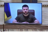 Κύπρος: Ομιλία Ζελένσκι χωρίς αναφορά στην τουρκική εισβολή, ενόχληση Αναστασιάδη