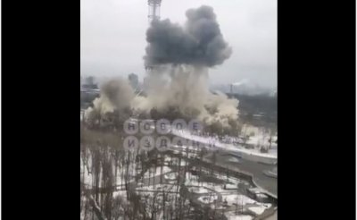 Ξεκίνησαν και πάλι οι βομβαρδισμοί στο Κίεβο: Στο στόχαστρο των Ρώσων ο πύργος τηλεπικοινωνιών, τουλάχιστον 5 νεκροί (βίντεο)