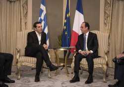 Κυπριακό και Τουρκία στο επίκεντρο της συνάντησης Τσίπρα - Ολάντ