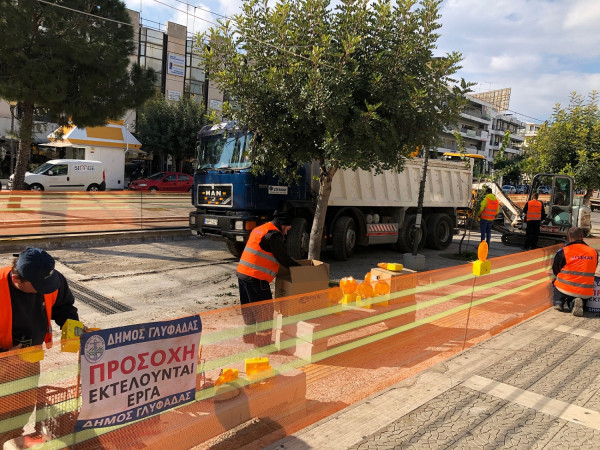 Ανάπλαση του εμπορικού κέντρου της Γλυφάδας