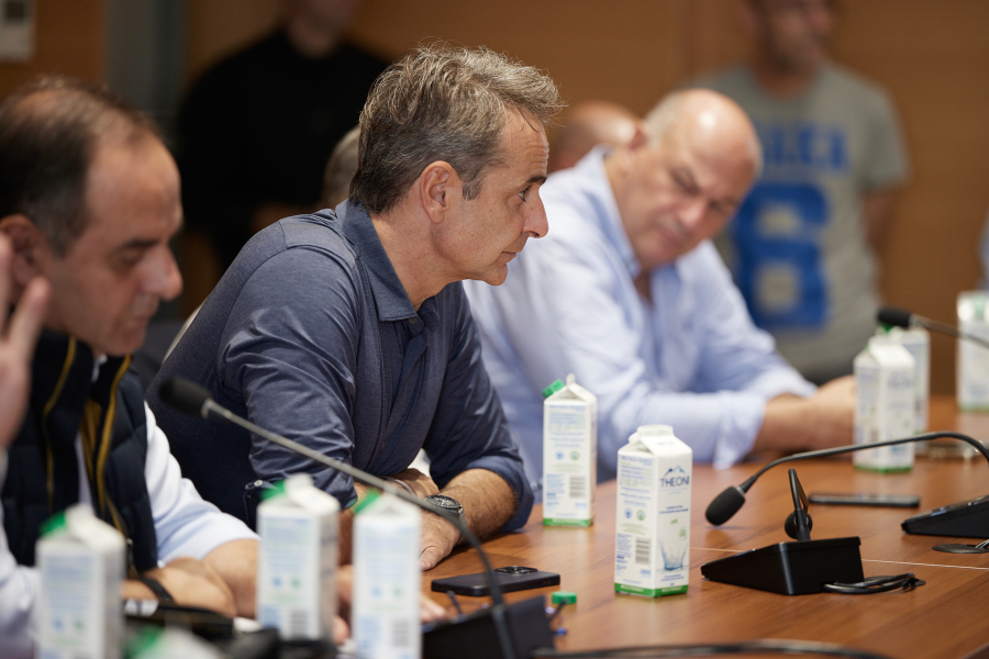 Ανακοινώνει τα μέτρα στήριξης για τους πλημμυροπαθείς ο Κυριάκος Μητσοτάκης -Στη Λάρισα ξανά σήμερα