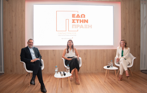 Παπαστράτος στη ΔΕΘ - Συζήτηση για τα εναλλακτικά προϊόντα νικοτίνης: Μύθοι &amp; Αλήθειες