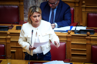 «Σαμαρικοί» βουλευτές ζητούν διαγραφή της Χριστίνας Αλεξοπούλου