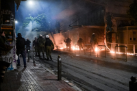 Δολοφονία Γρηγορόπουλου: Επεισόδια μετά τις μαζικές ειρηνικές συγκεντρώσεις