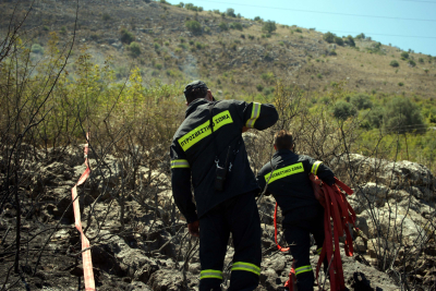 Κρήτη: Σε εξέλιξη φωτιά που ξεκίνησε τα ξημερώματα