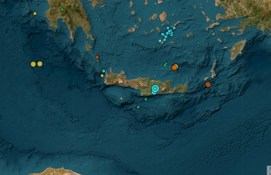 Κρήτη: 5 σεισμοί στο Ηράκλειο - Το πρώτο σχόλιο του Παπαδόπουλου