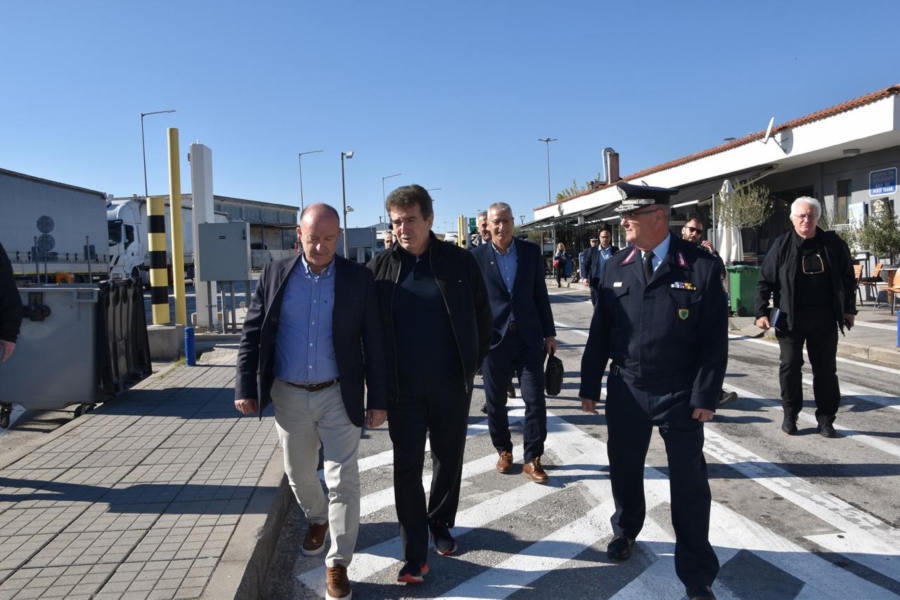 Στον Έβρο ο Χρυσοχοϊδης - «Είμαι εδώ για να ενισχύσουμε την ασφάλεια»
