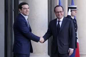Ολάντ: Δεν είναι θέση της Γαλλίας μείωση συντάξεων στην Ελλάδα