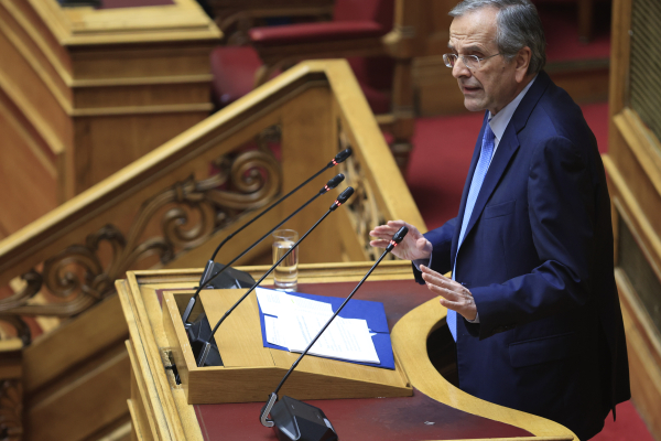 Θα μιλήσει ο Σαμαράς στην πρόταση δυσπιστίας