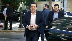 Στην Κουμουνδούρου ο πρωθυπουργός για τη συνεδρίαση της ΠΓ του ΣΥΡΙΖΑ
