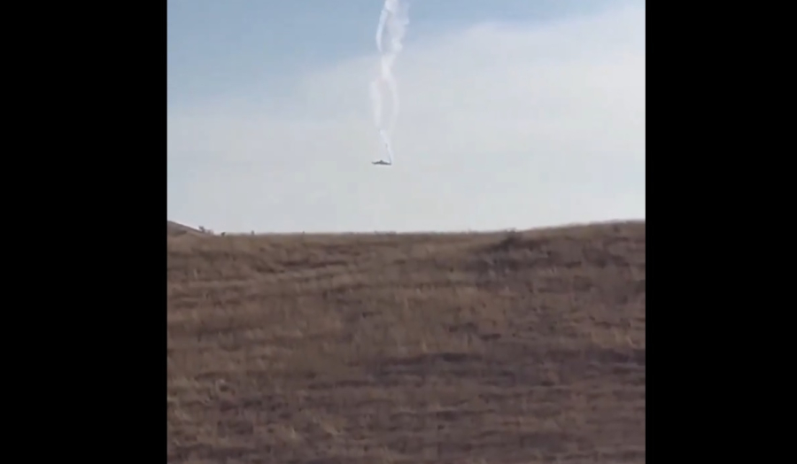 Συγκλονιστικό βίντεο: Μεταγωγικό τουρκικό C-130 πέφτει στην Γεωργία