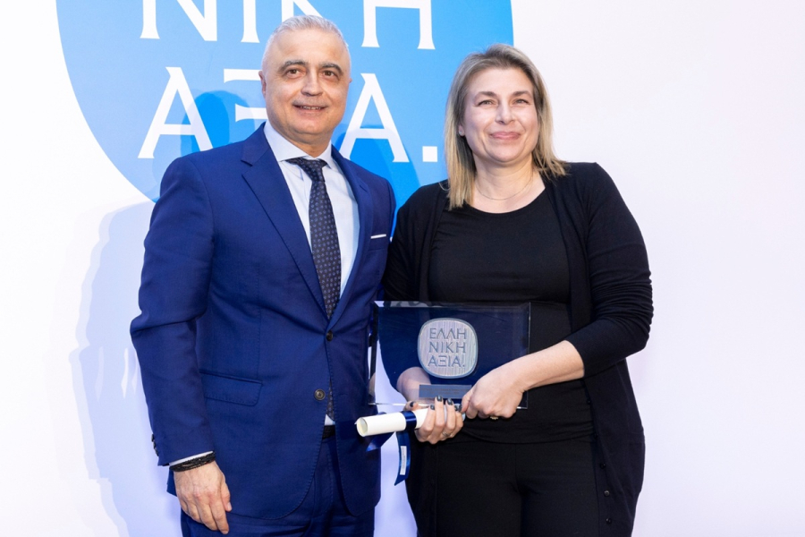 Η Ηπειρωτική Βιομηχανία Εμφιαλώσεων διακρίθηκε στα Βραβεία «Ελληνική Αξία» του ΣΒΕ