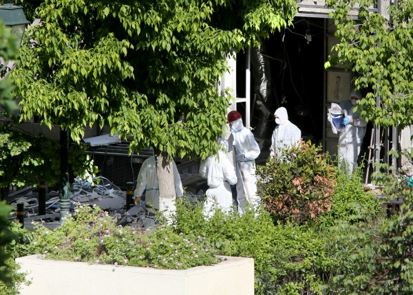 Έκρηξη στο κέντρο της Αθήνας: Εικόνες απο το σημείο