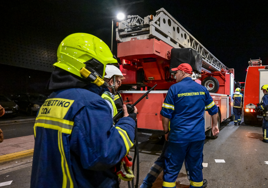 Ασπρόπυργος: Φωτιά σε παραπήγματα στη Λ. Νάτο