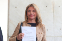 Η Καρυστιανού κατέθεσε στον Άρειο Πάγο την ιδρυτική διακήρυξη: «Η κοινωνία απαιτεί ένωση, ευθύνη και αναγέννηση»