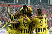 Conference League: Κυρίαρχη η ΑΕΚ, πέρασε με ανατροπή από τη Σαμψούντα