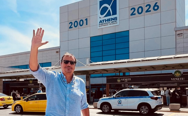 Το «αντίο» του Αταμάν στην Ελλάδα, από το αεροδρόμιο «Ελ. Βενιζέλος»