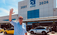 Το «αντίο» του Αταμάν στην Ελλάδα, από το αεροδρόμιο «Ελ. Βενιζέλος»
