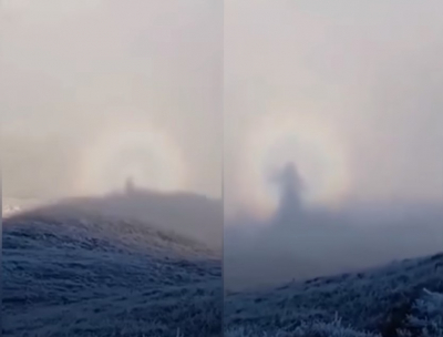 Συγκλονιστικό βίντεο από το Άγιο Όρος, το φυσικό φαινόμενο που ερμηνεύτηκε ως «Θεϊκό σημάδι»