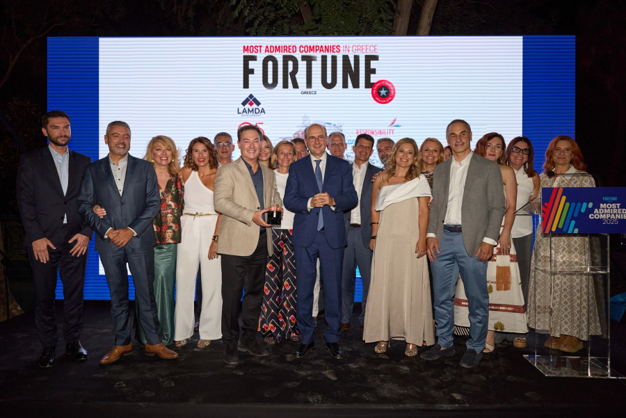 LAMDA Development: 5η θέση στη λίστα με τις 20 πιο αξιοθαύμαστες εταιρείες στην Ελλάδα