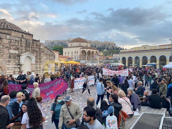 Ζακ Κωστόπουλος: Συγκέντρωση στο Μοναστηράκι στη μνήμη του, οργή για την αθώωση των Αστυνομικών (εικόνες, βίντεο)