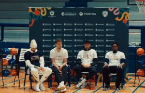 Euroleague: Ερναγκόμεθ και Βεζένκοβ μαζί για τα παιδιά στην εκδήλωση «Bouncing for Good»
