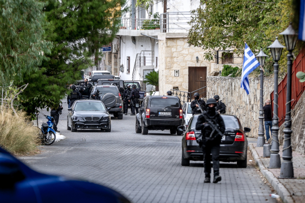 Βορίζια: Συνάντηση Δημάρχου με τον αρχηγό της ΕΛ.ΑΣ. και τον Γενικό Αστυνομικό Διευθυντή Κρήτης