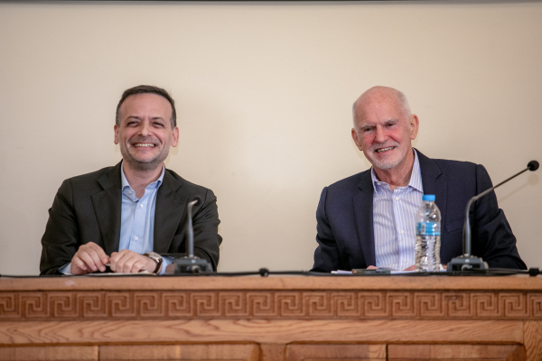 Δούκας - Παπανδρέου, Βενιζέλος- Ντόρα μαζί και χωριστά στην Πάτρα