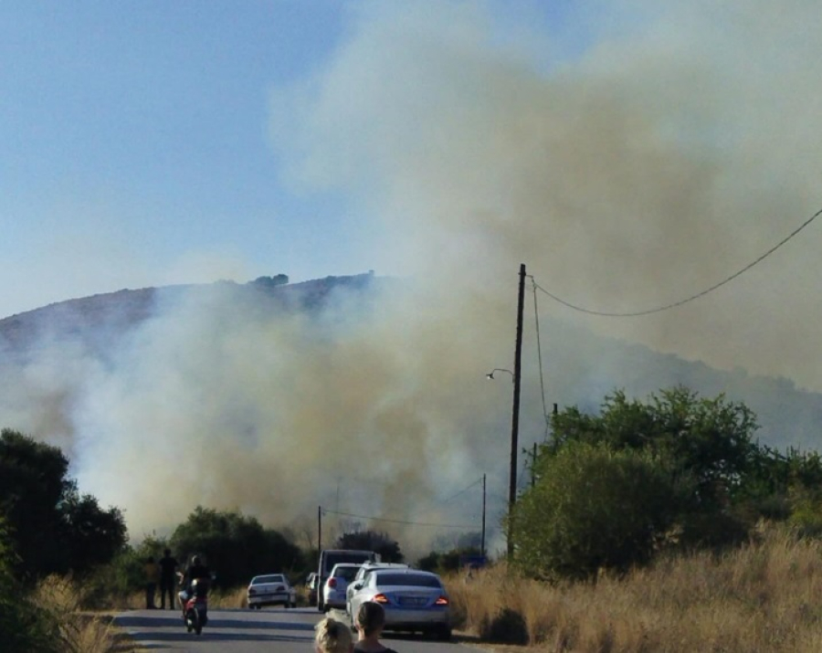 Φωτιά τώρα στο Μεσοπόταμο Πρέβεζας