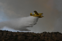 Φωτιά τώρα στη Σίβηρη Χαλκιδικής, εστάλη μήνυμα από το 112