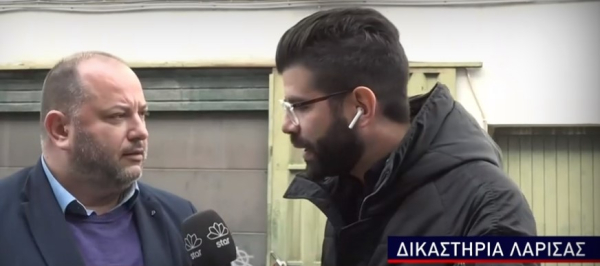 Λάρισα: Επεισόδιο έξω από το Μεταγωγών – Προσαγωγή δύο δημοσιογράφων μετά από μήνυση δικηγόρου των θυμάτων