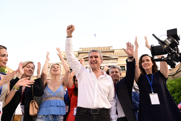 Ο Ανδρέας Λοβέρδος στη ΝΔ - Καιρός ήταν