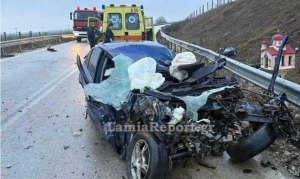 Λαμία: Θρήνος για τον 21χρονο πατέρα που σκοτώθηκε σε μετωπική με λεωφορείο - Τα τραγικά παιχνίδια της μοίρας (video)