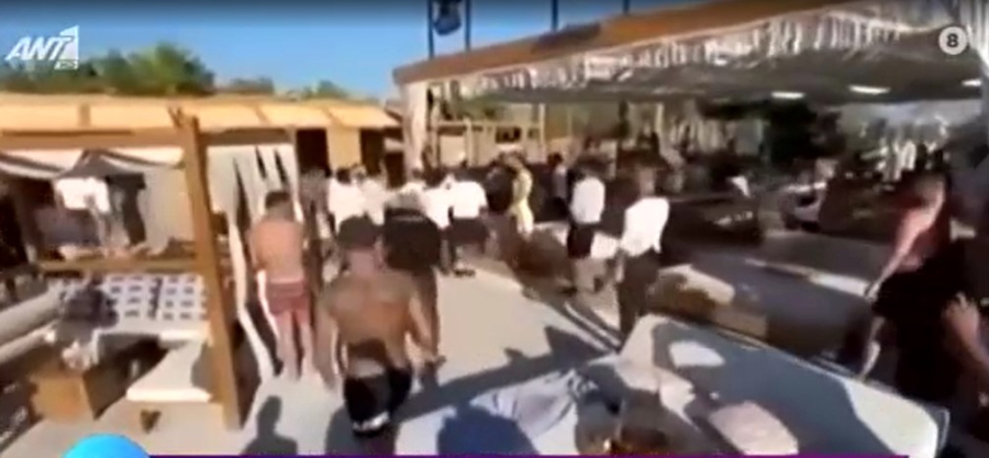 Άγριο ξύλο σε beach bar στη Μύκονο, γιατί άναψαν τα αίματα (βίντεο)