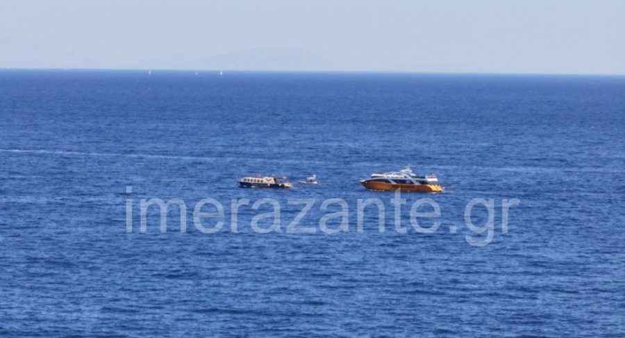 Φωτιά σε τουριστικό σκάφος στη Ζάκυνθο: Ασφαλείς και οι 168 επιβάτες