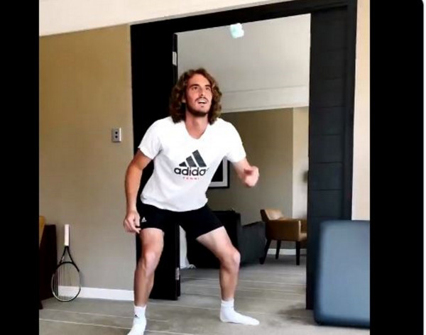 Screenshot twitter StefTsitsipas