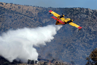 Ευρωπαϊκή βοήθεια για τις φωτιές: Έρχονται στην Ελλάδα επτά πυροσβεστικά αεροσκάφη και ένα ελικόπτερο