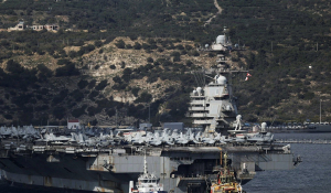 Στη Σούδα το μεγαλύτερο αεροπλανοφόρο στον κόσμο «Gerald R. Ford» (Εικόνες - Βίντεο)