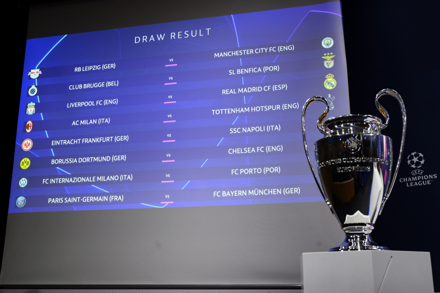 Champions League: Η κλήρωση έβγαλε ματσάρες, αυτά είναι τα ζευγάρια στους «16»