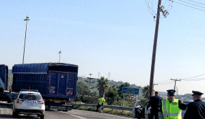 Ανοικτή και πάλι η παλαιά Εθνική Ελευσίνας-Θηβών για φορτηγά και βαρέα οχήματα