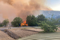 Φωτιά στην Αχαΐα -ΥΠΠΟ: Περιορισμένες ζημιές στον αρχαιολογικό χώρο Βούντενης (Εικόνες)