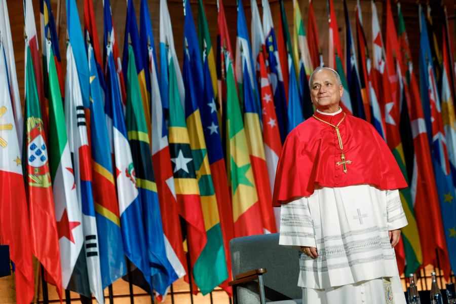 Πάπας Λέων στην Unesco: «Η ζωή δεν γίνεται πλέον κατανοητή ως δώρο, αλλά ως εμπόρευμα»