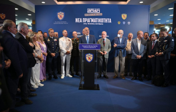 Δένδιας στη ΔΕΘ 2026: Ο πρώτος Θόλος στην Ευρώπη θα παράγεται στην Ελλάδα (εικόνες)