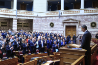 Νέα δημοσκόπηση GPO: Σταθερά χαμηλά η ΝΔ, πτώση για το ΠΑΣΟΚ, δεύτερη και ανοδικά η Ζωή Κωνσταντοπούλου