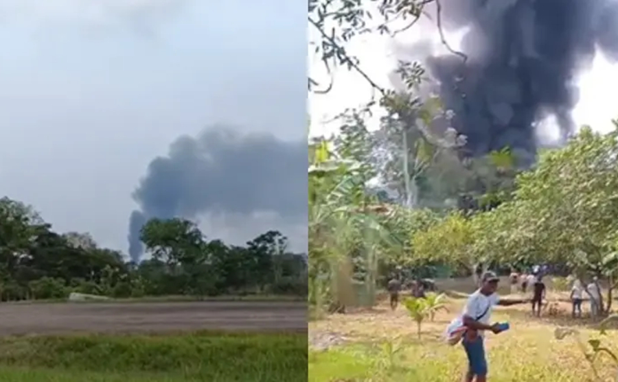 Συνετρίβη C-130 στην Κολομβία, πληροφορίες ότι επέβαιναν 110 στρατιώτες