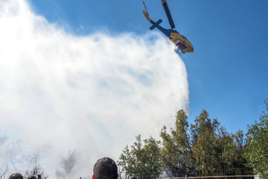 Φωτιά τώρα στην Καλαμπάκα, ήχησε 112 για Ορθοβούνι