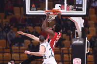 Ευρωλίγκα: Κυρίαρχος ο Ολυμπιακός στο ντέρμπι με τον Παναθηναϊκό