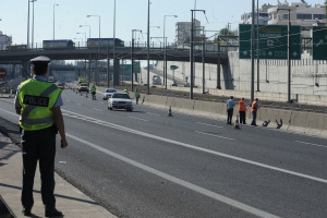 Τροχαίο στην Αττική Οδό, καθυστερήσεις στην κυκλοφορία των οχημάτων