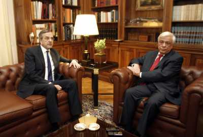 Τι ειπώθηκε στην συνάντηση Σαμαρά - Παυλόπουλου (ΑΠΕ-ΜΠΕ)